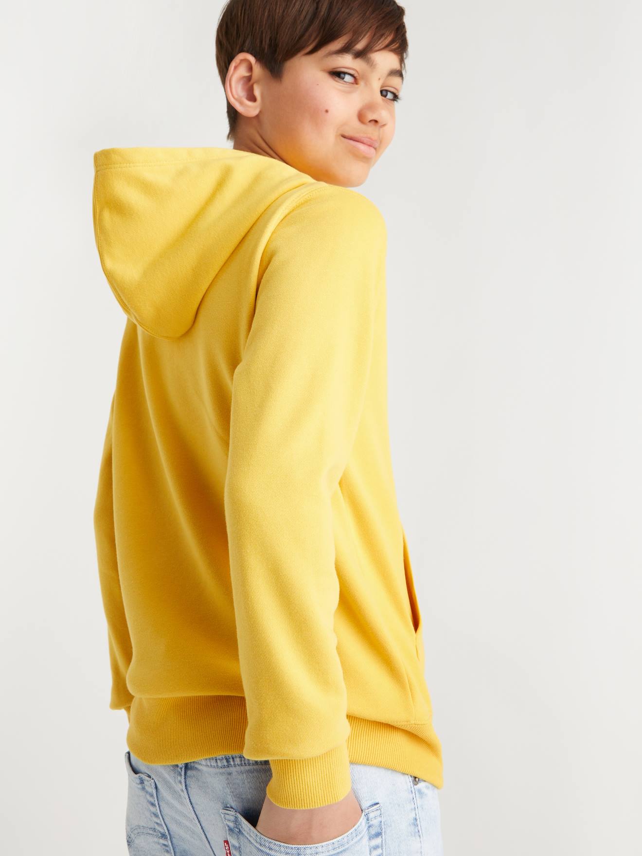 Levis Jungen Kapuzensweatshirt LVB Mini Batwing Levi's - senfgelb