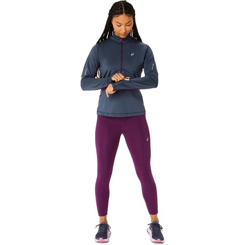 DAMEN T-SHIRT WINTER RUN 1/2 ZIP MID LAYER