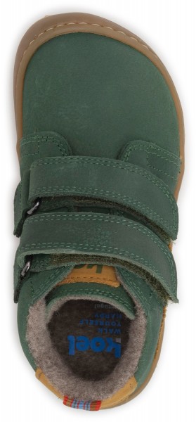 Koel bare ~ David MidCut Klettschuh Wollfleece ~ Green