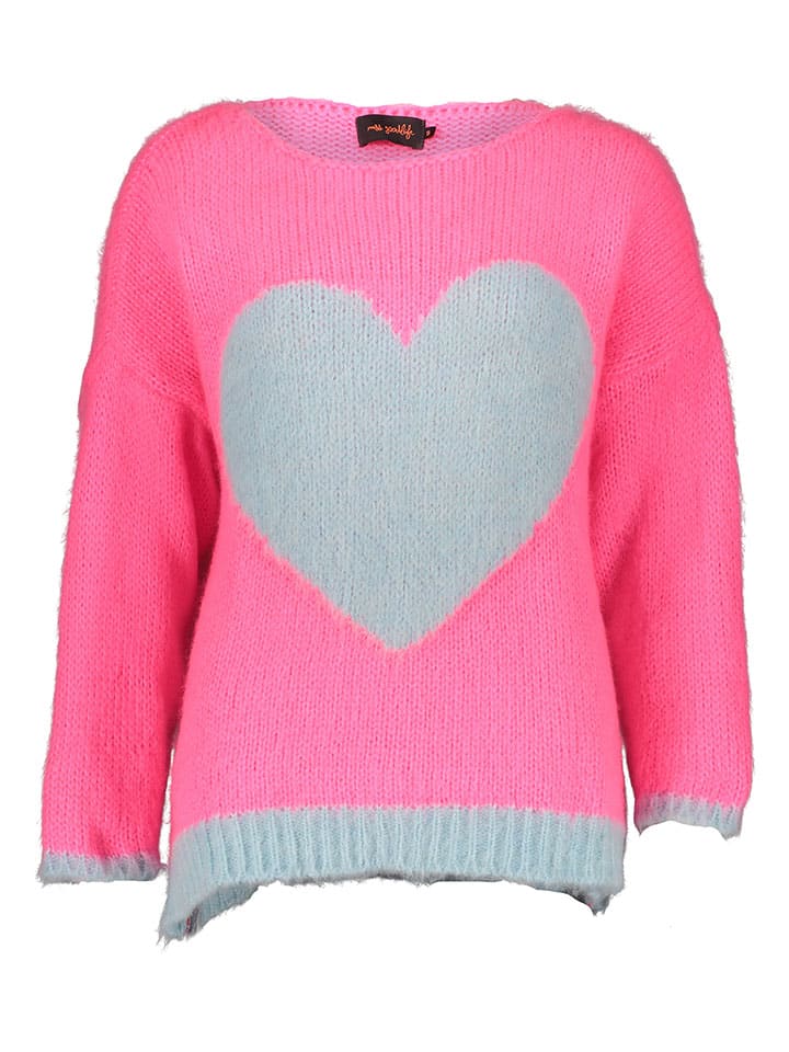 miss goodlife Pullover in Pink/ Grau günstig kaufen