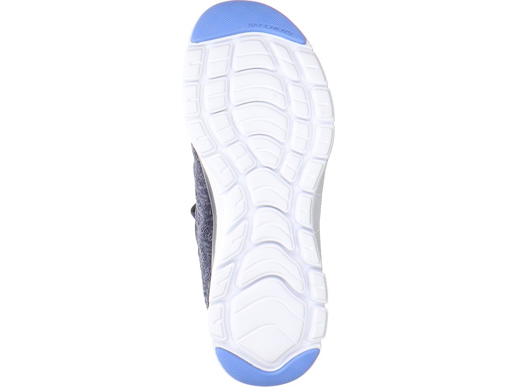 SKECHERS Freizeit Schnürer blau