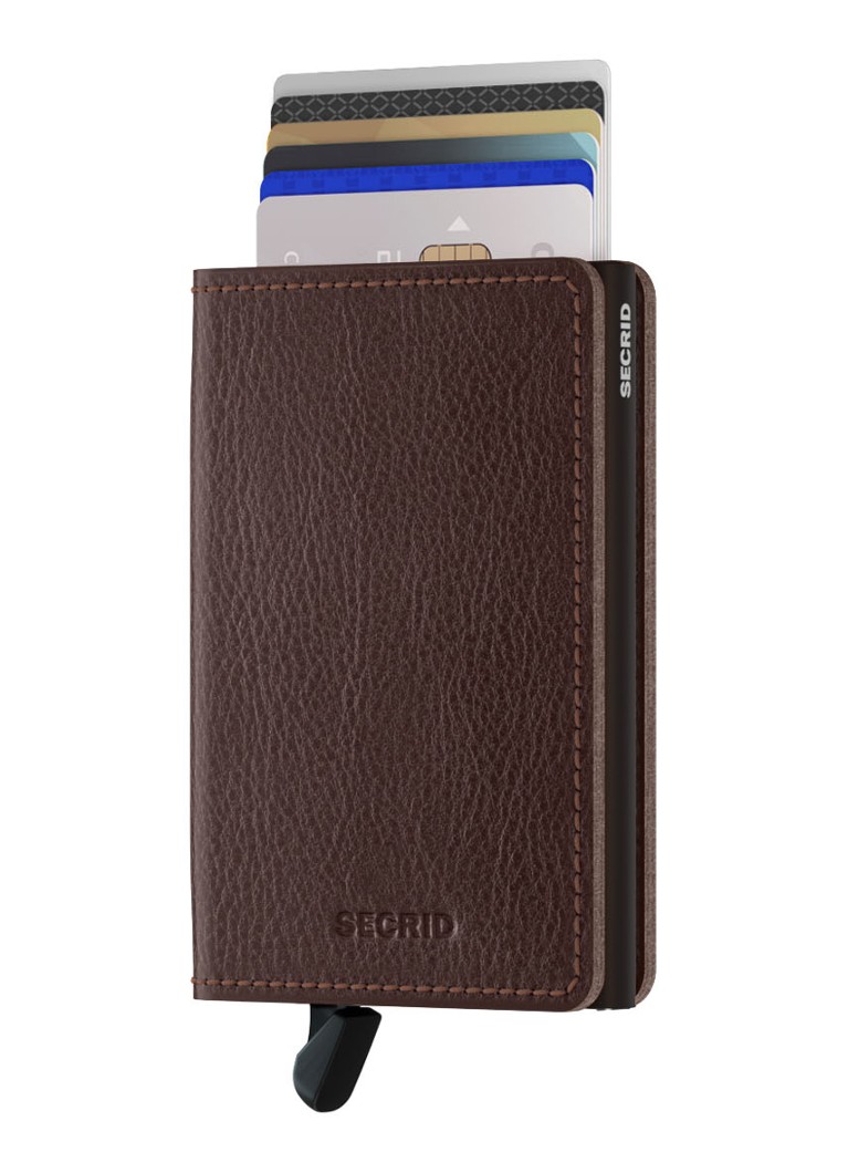Portafoglio sottile Secrid con porta carte in pelle