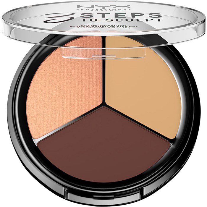 3 Step To Sculpt Face Sculpting Palette