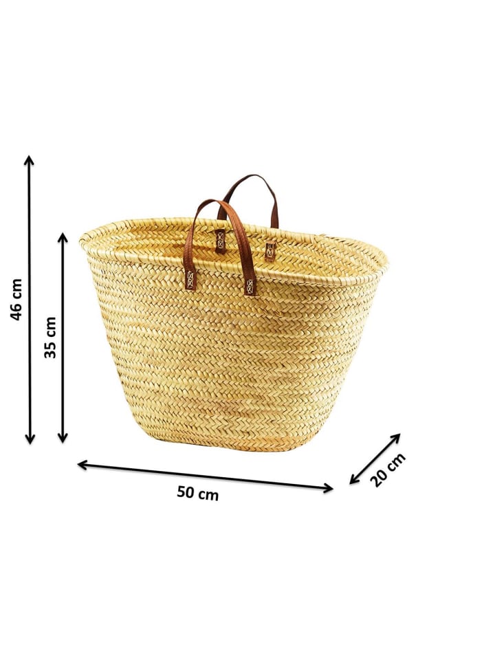 kobolo Einkaufstasche BEACHPALMBAG in Braun günstig kaufen onesize