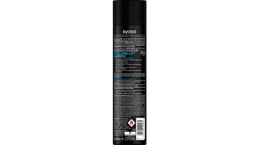 syoss Haarspray Volume Lift Haltegrad 4 400 ml