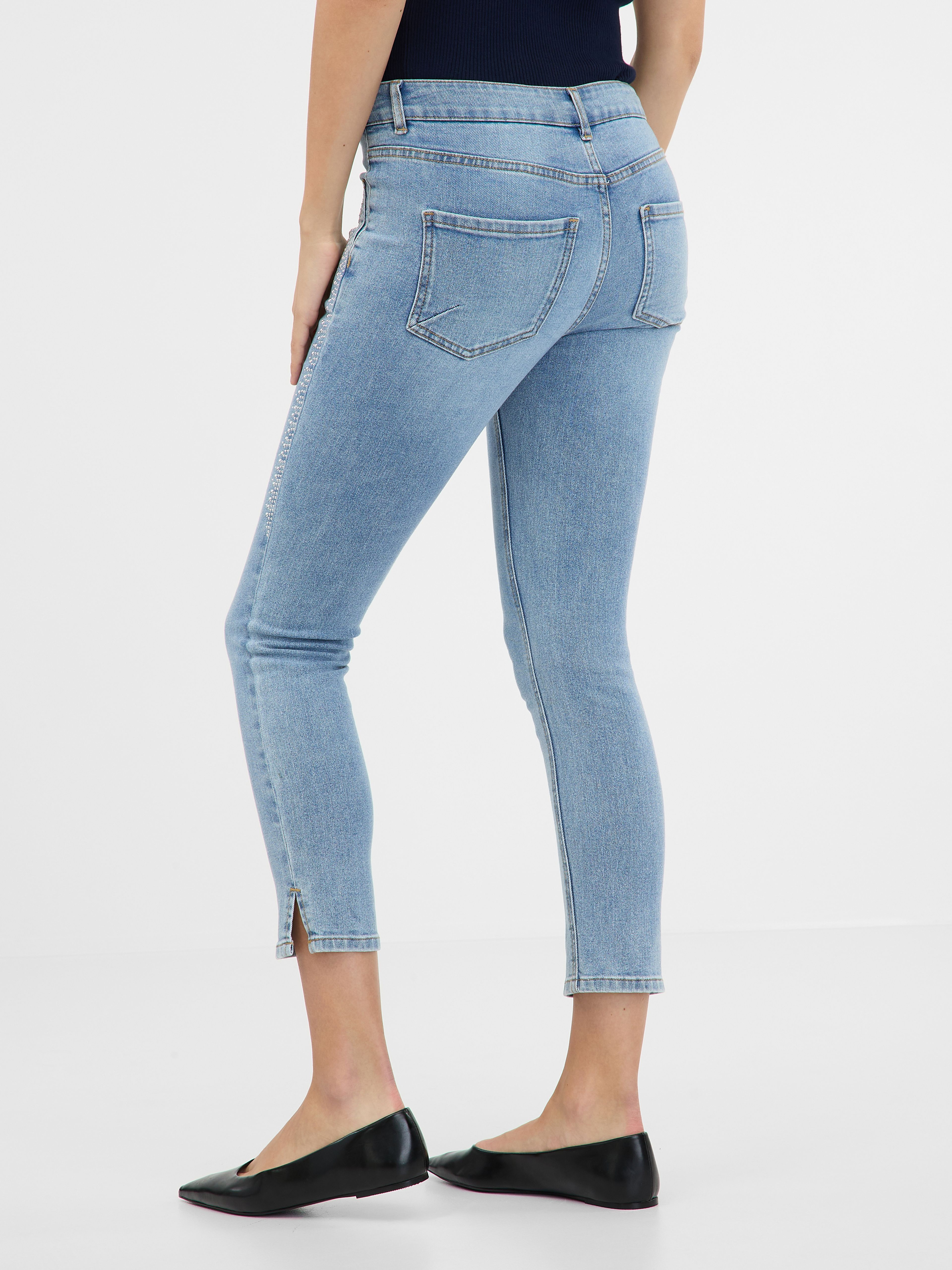 Hellblaue Damenjeans ORSAY