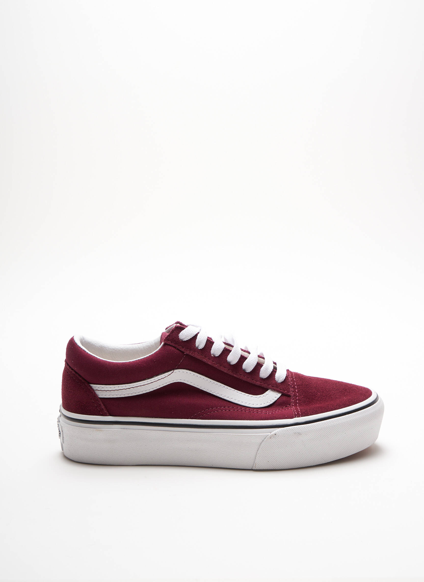 Vans Baskets Femme couleur rouge