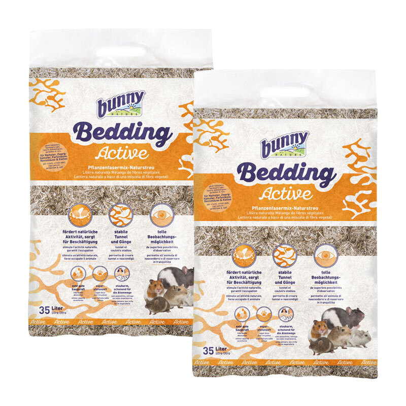 Bunny Streu & Stroh Bunny Bedding Active 2x35 l