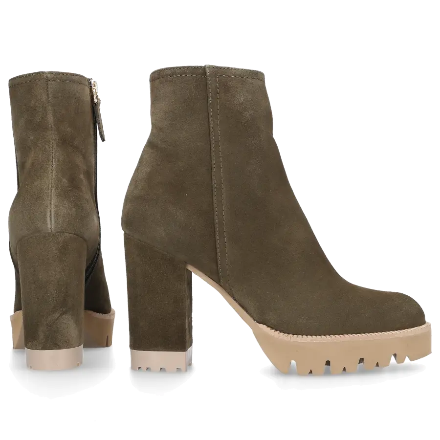 Roberto Festa - Stiefeletten MIRAO Veloursleder - grün