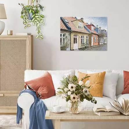 Puzzle 1000 Teile - Häuser in Aarhus, Dänemark
