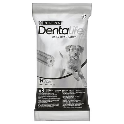 PURINA Dentalife Tägliche Zahnpflege-Snacks für große Hunde (25-40 kg)