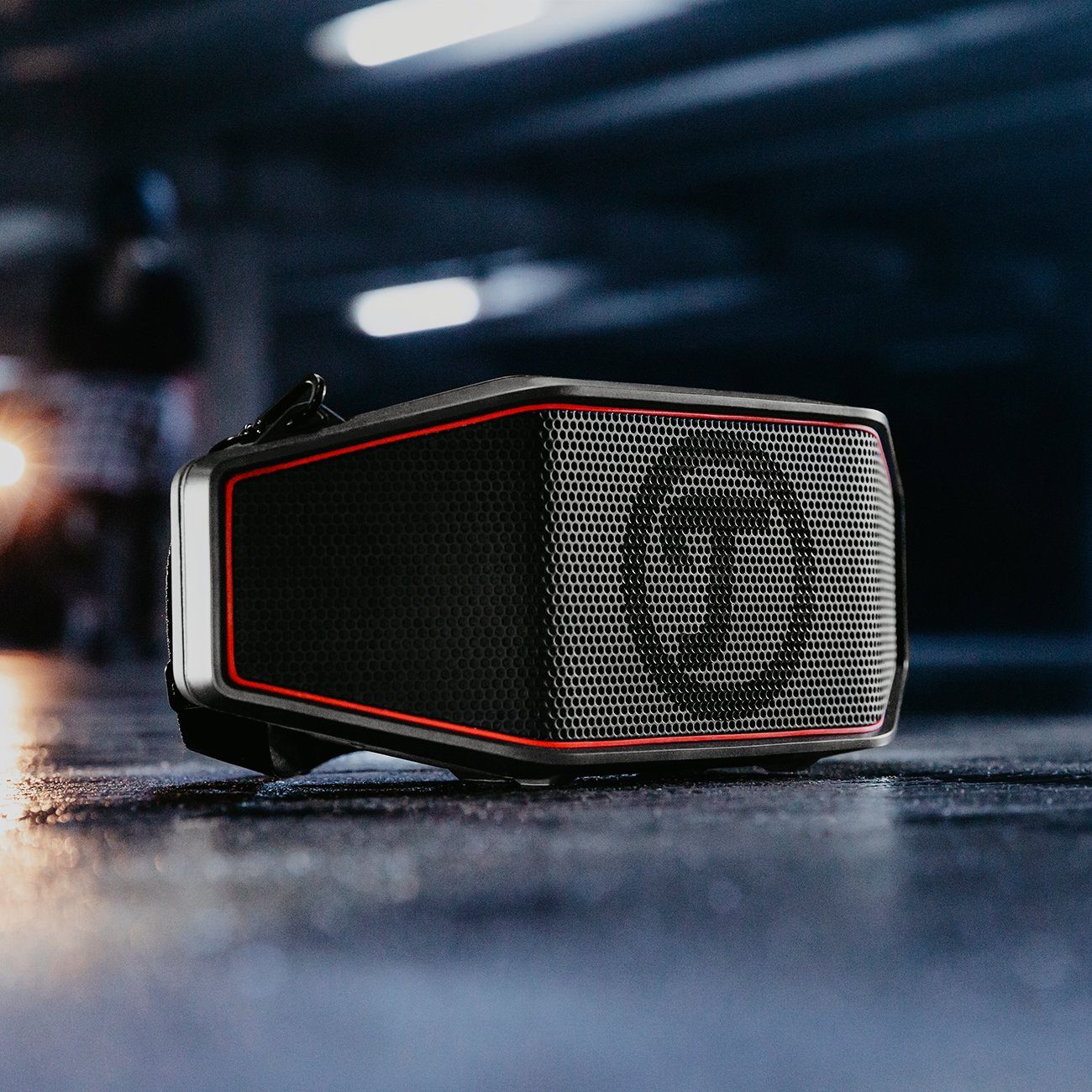 Teufel ROCKSTER CROSS Wireless Lautsprecher (Bluetooth, AUX, 30 W, Strahlwassergeschützt nach IPX5, Party-Modus, Freisprecheinrichtung)