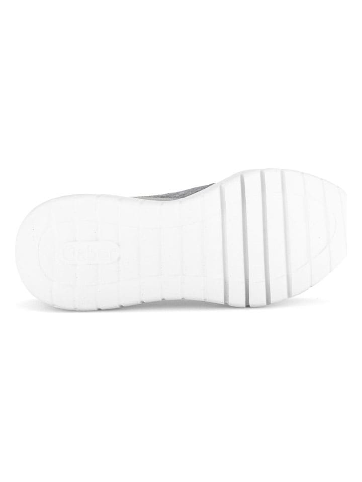 Gabor Sneakers in Weiß/ Grau günstig kaufen