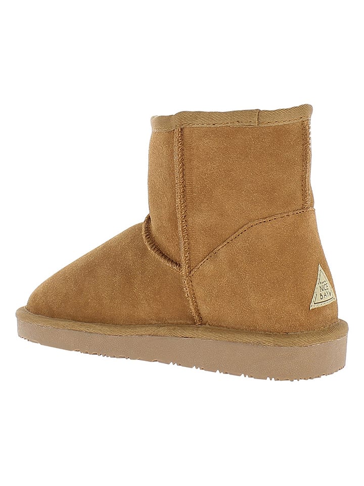 NICEBAY Leder-Winterboots 
