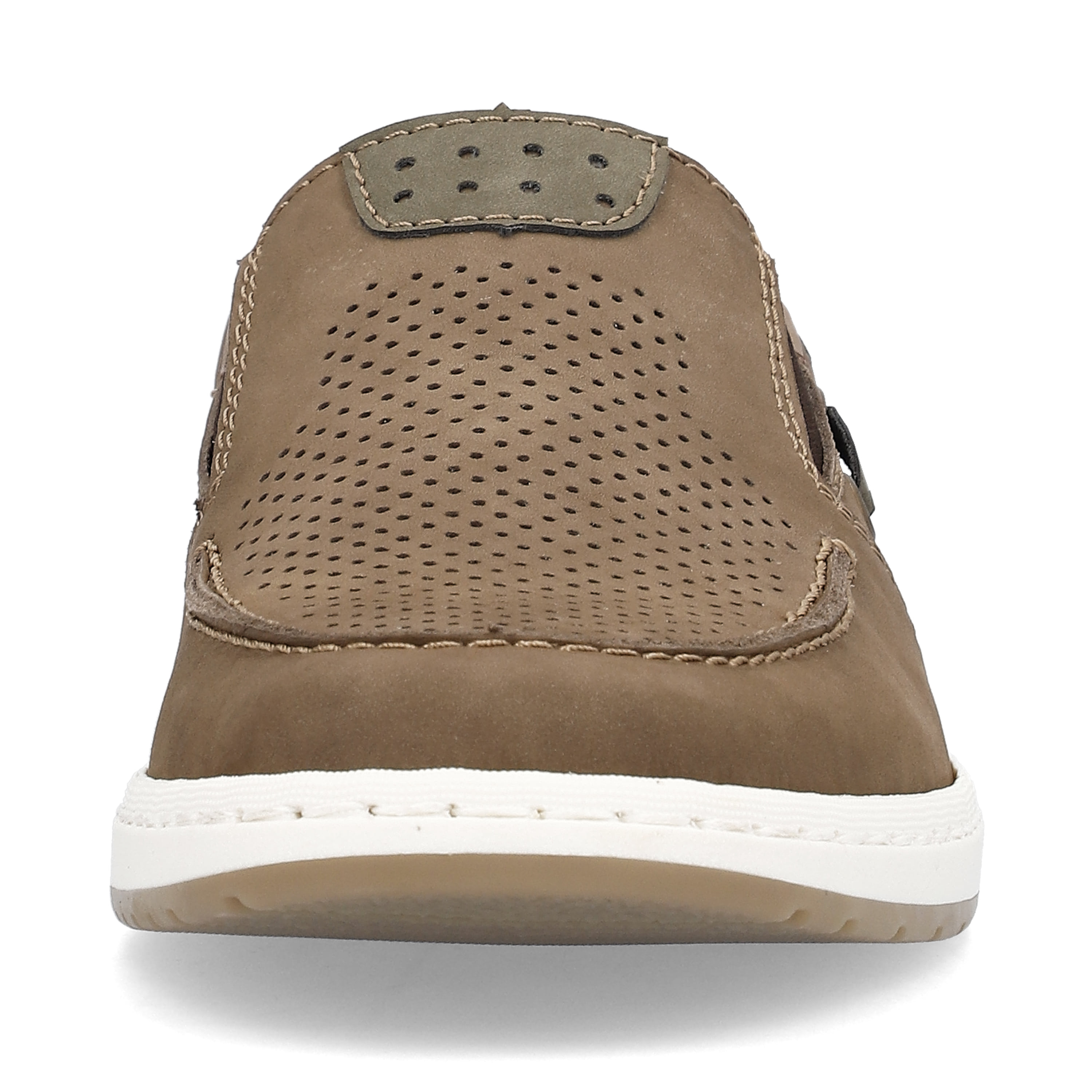 Rieker Herren Slipper braungrau