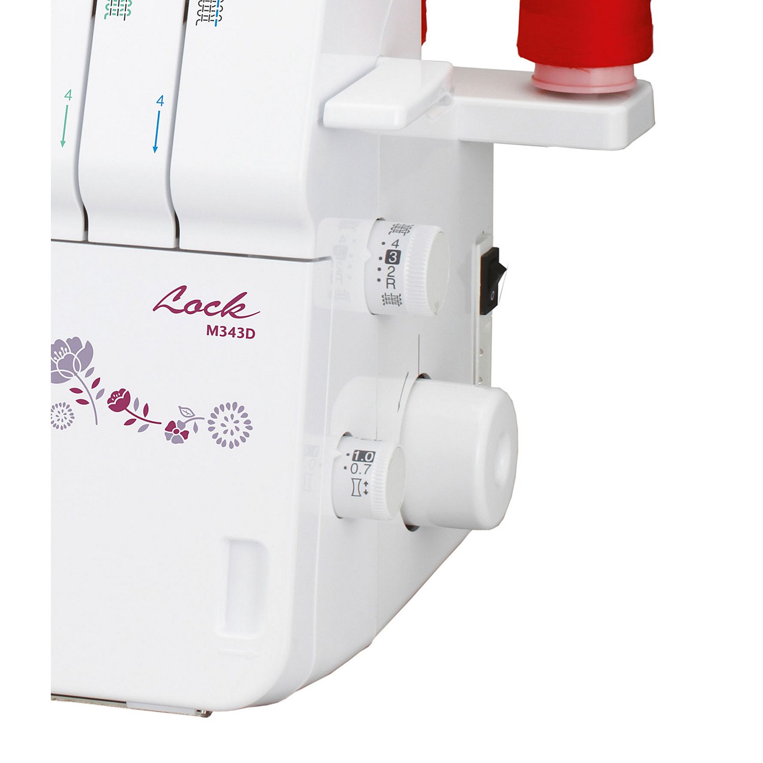 brother Overlock Maschine M343D