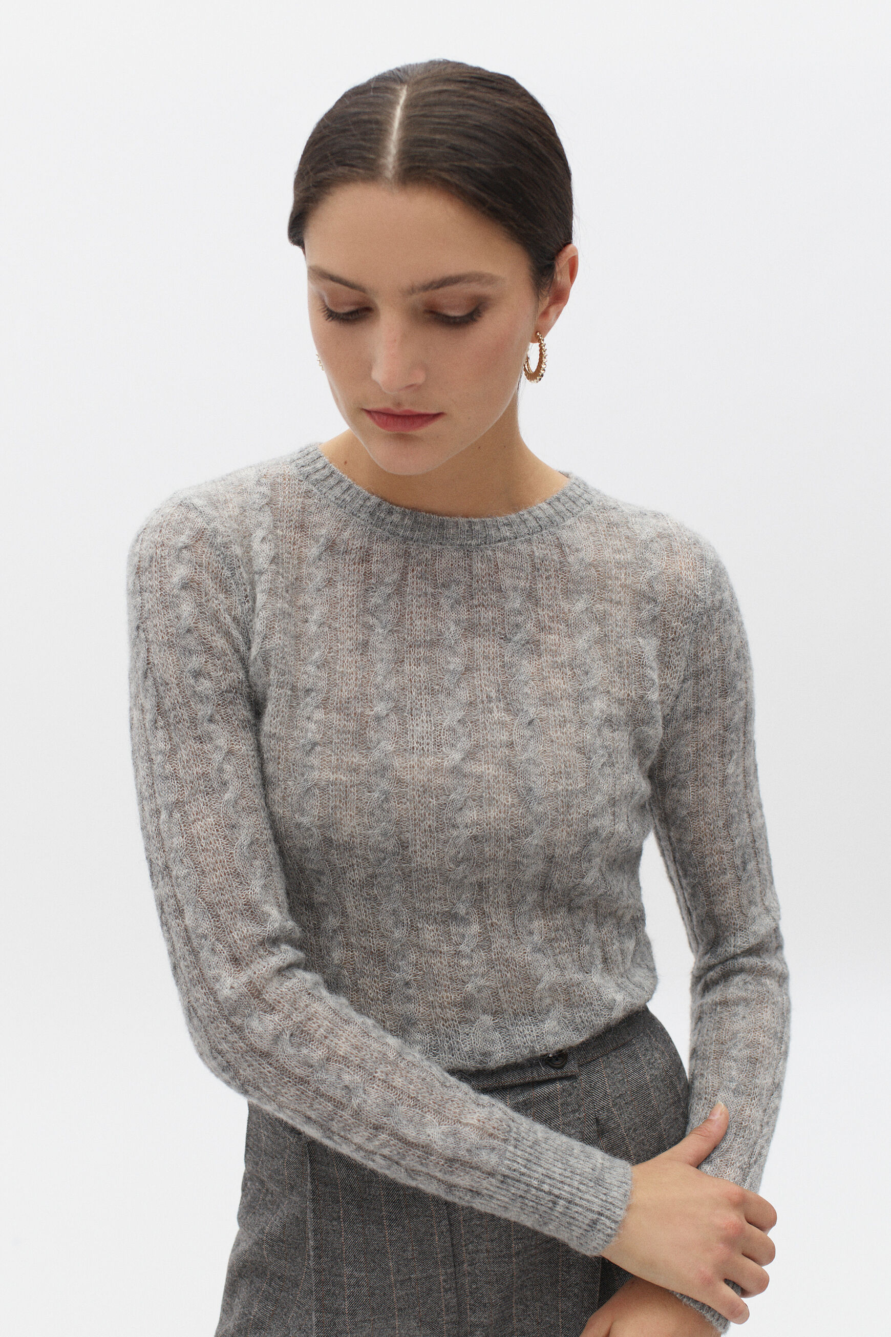 pull danya gris femme