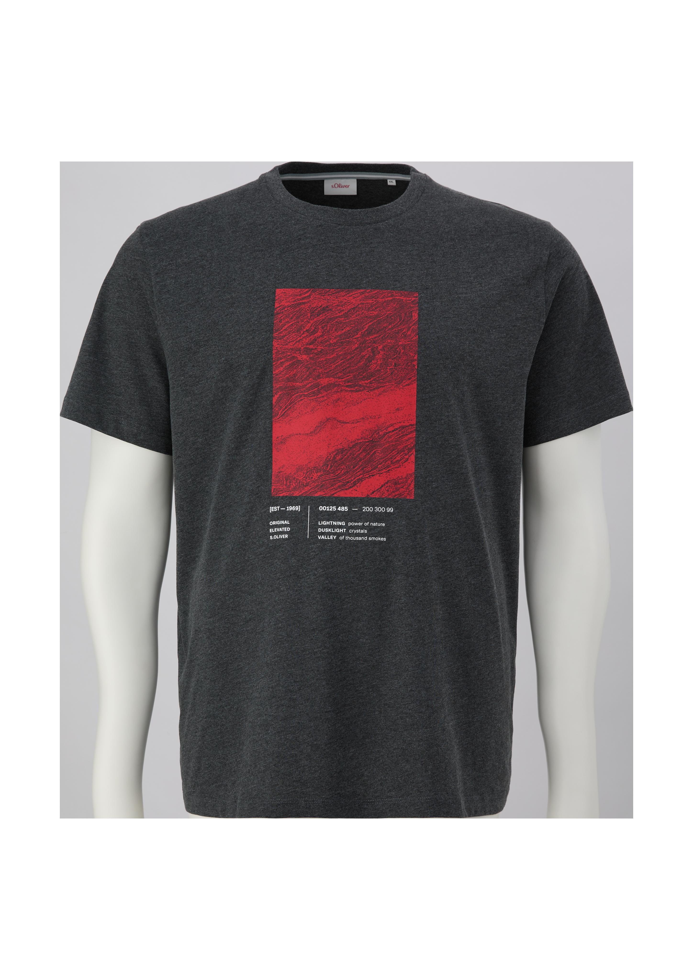 T-Shirt mit Frontprint  2143249-98D1
