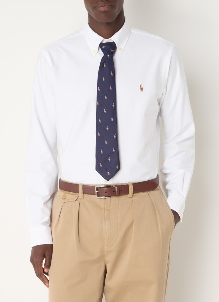 Ralph Lauren kokvilnas krekls ar pogām un piegriezumu