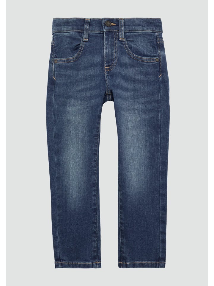 s.Oliver Jeans-Hose lang in Blau günstig kaufen