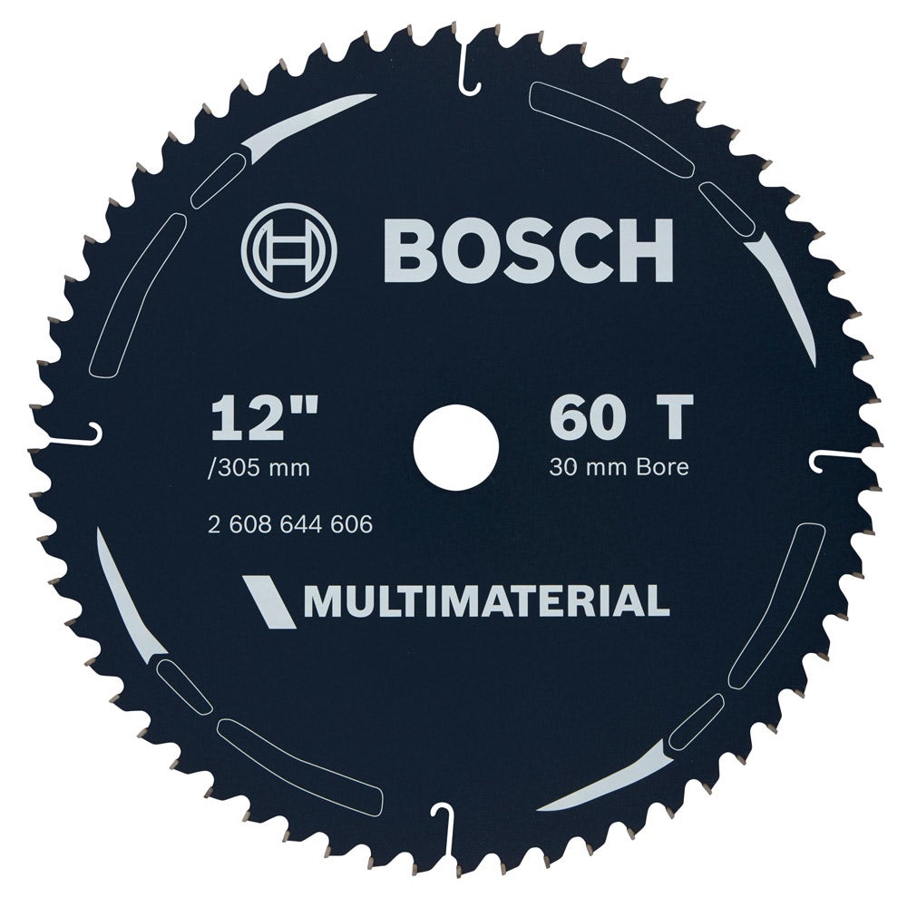 BOSCH 305mm 60T TCT Circular Saw Blade for Multi-Purpose Cutting - MULTIMATERIAL