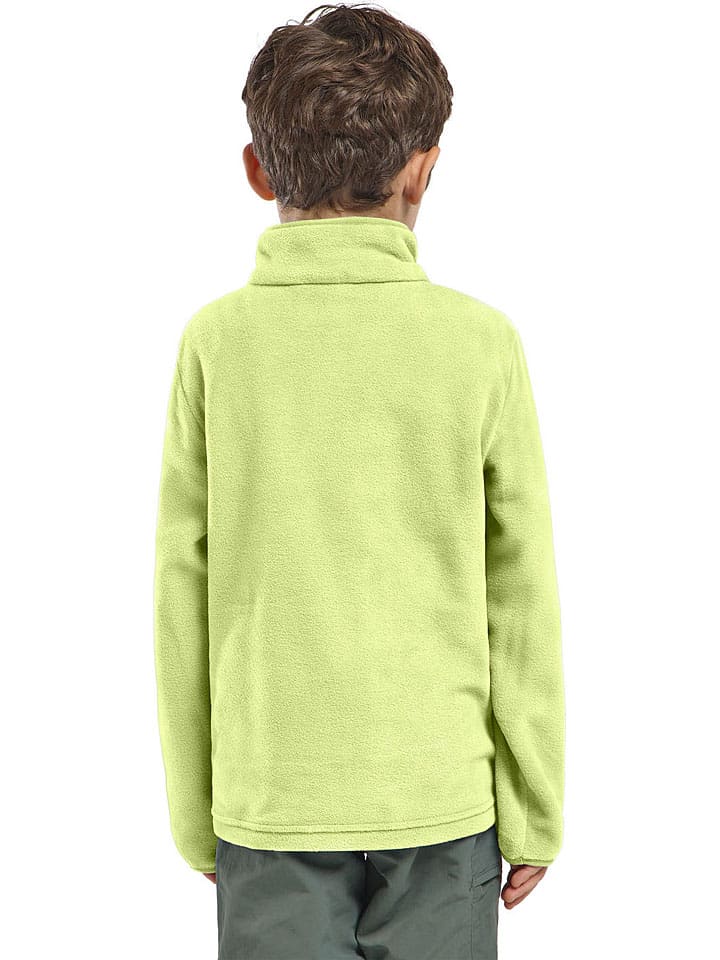 Jack Wolfskin Fleecejacke in Hellgrün günstig kaufen