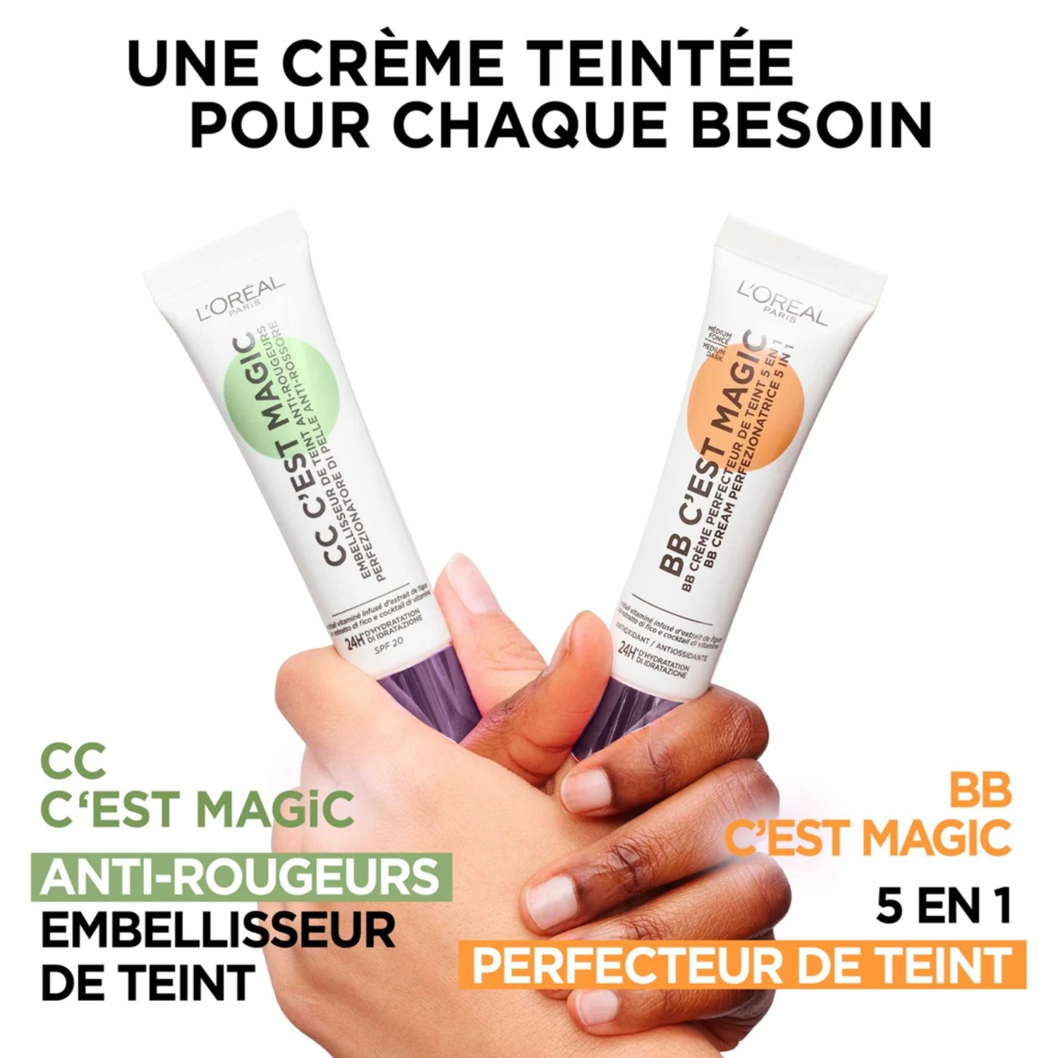 Crema CC Magic de L'Oréal Paris, tono universal