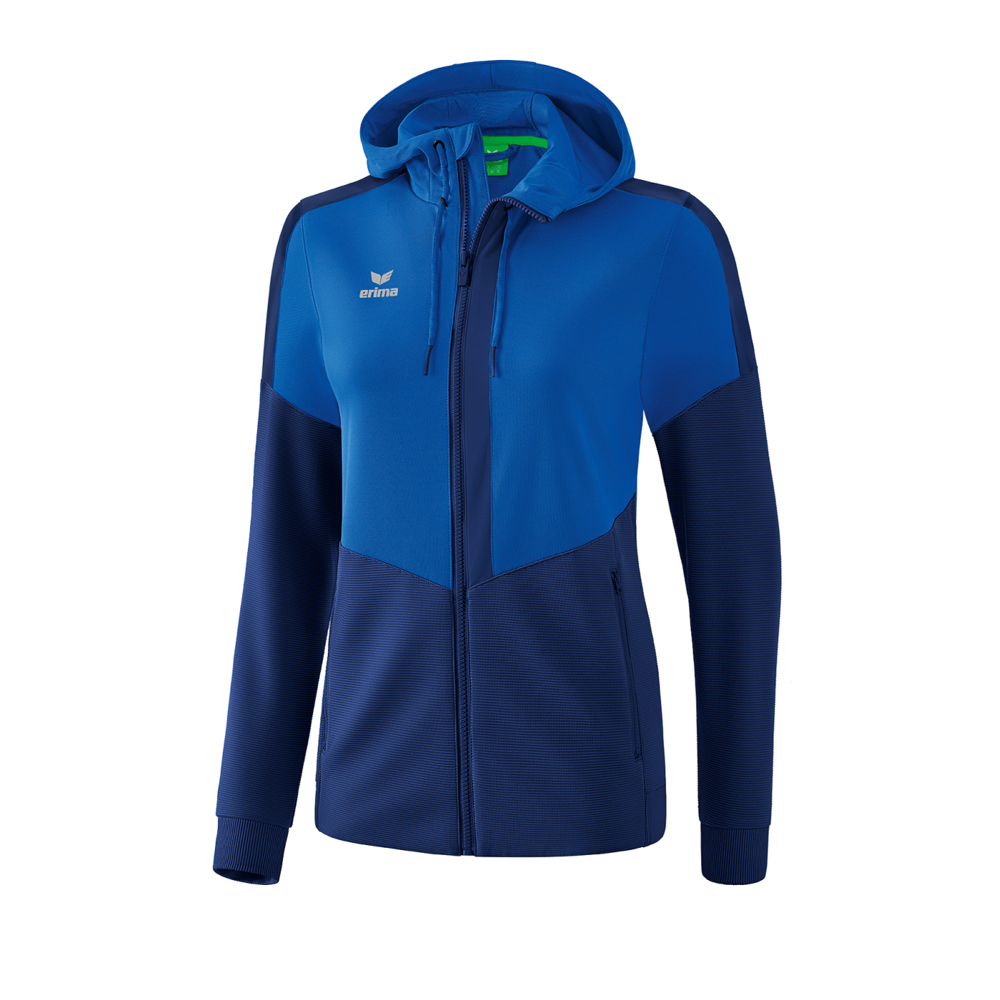 Erima Squad Kapuzen-Trainingsjacke Damen Blau