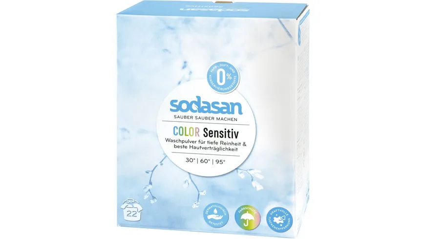 sodasan Color Waschpulver Sensitiv 1.01 kg