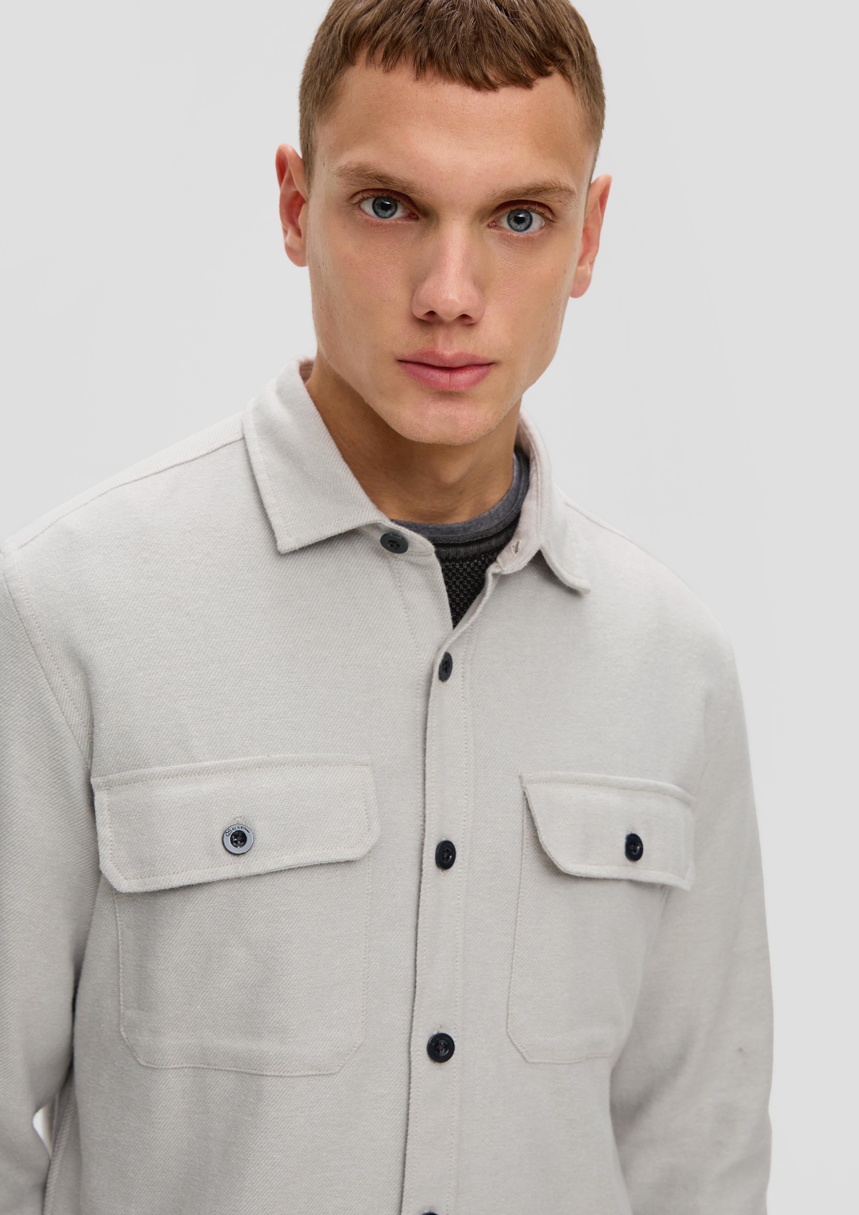Overshirt aus reiner Baumwolle  2138748-03W0