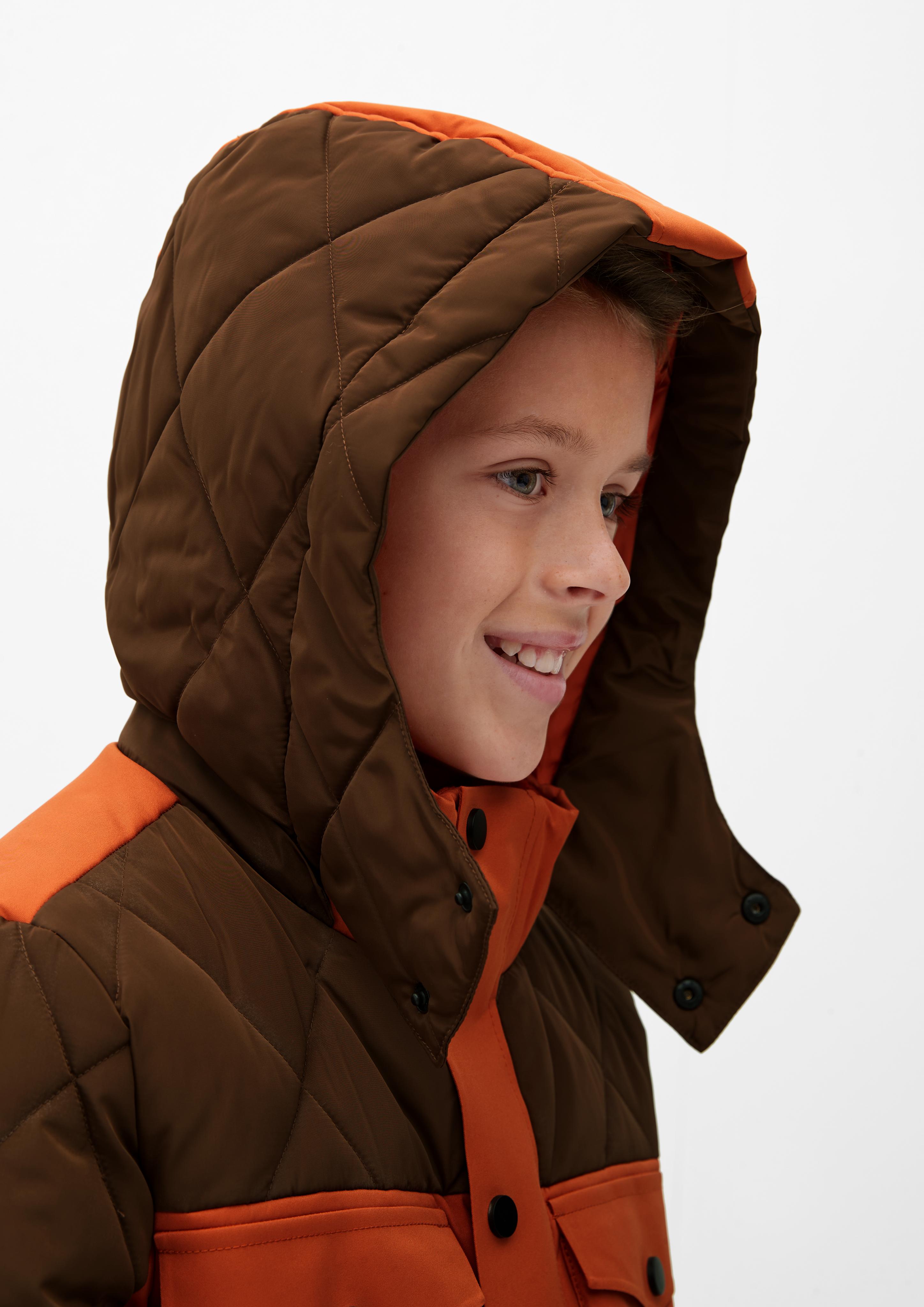 Gesteppte Jacke mit Fleece-Futter  2116540-8658