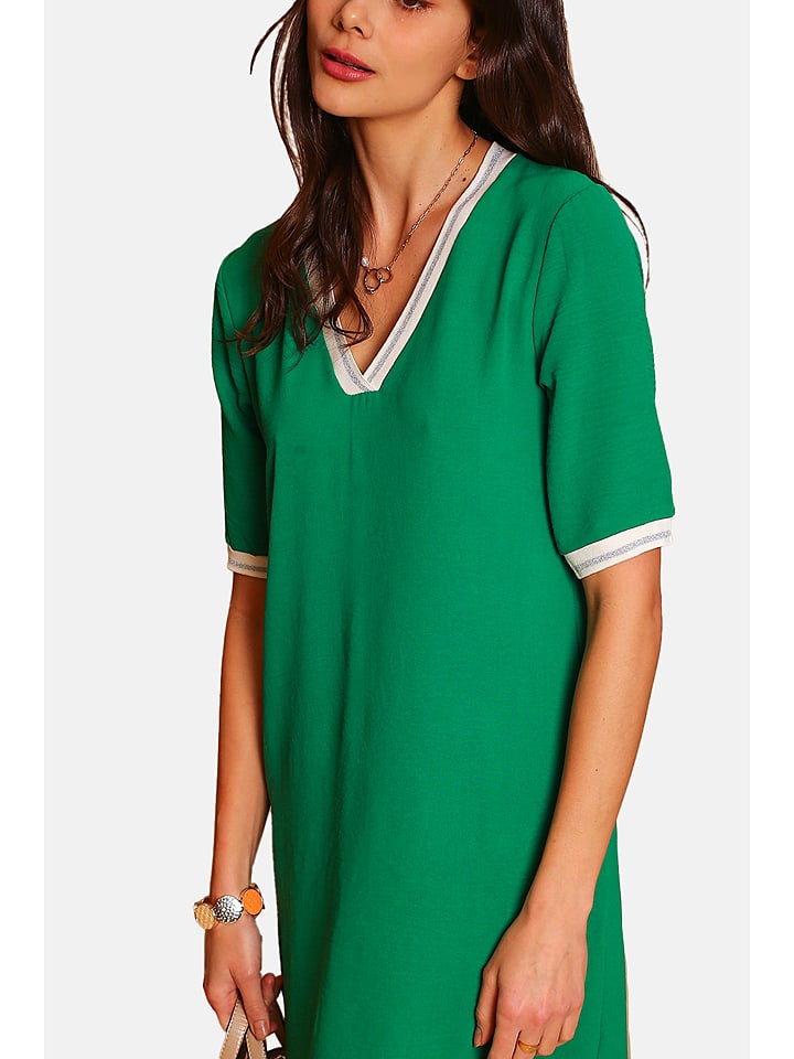 ASSUILI Kleid in Grün günstig kaufen