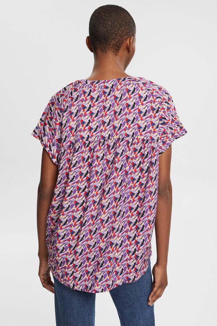 Bluse mit Muster, LENZING™ ECOVERO™
