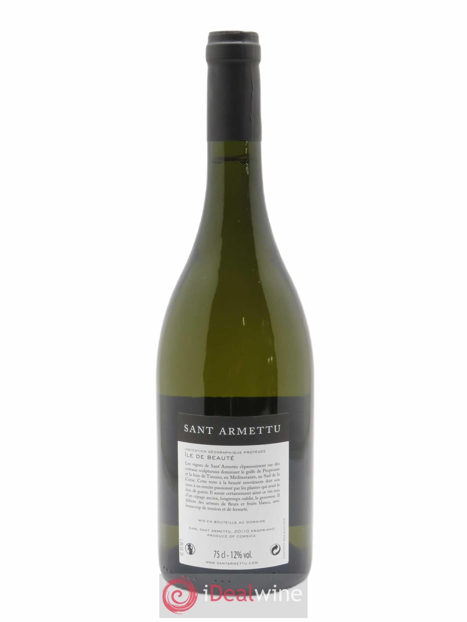 IGP Ile de Beauté Genovese Sant Armettu (Domaine)  2020 - Lot de 1 Bouteille