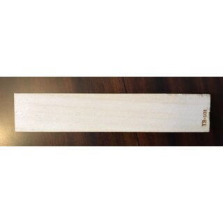 125mm x 25mm Regimentsbase 2mm Holz