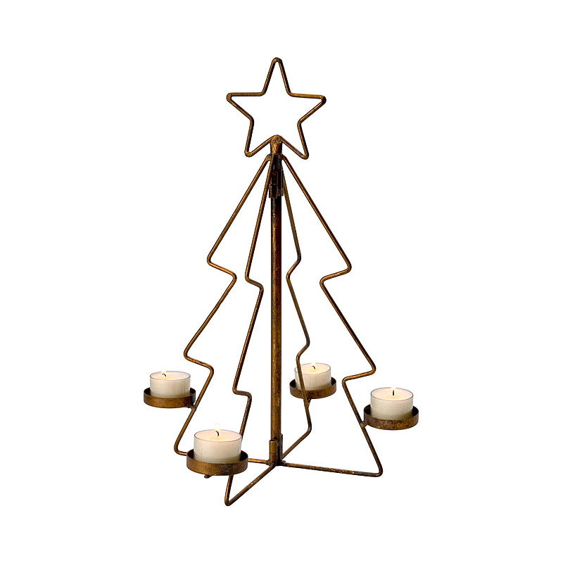 Home Lysholder 38,5 cm metall juletre