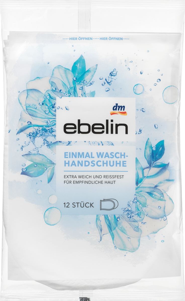 Einmal-Waschhandschuhe, 12 St
