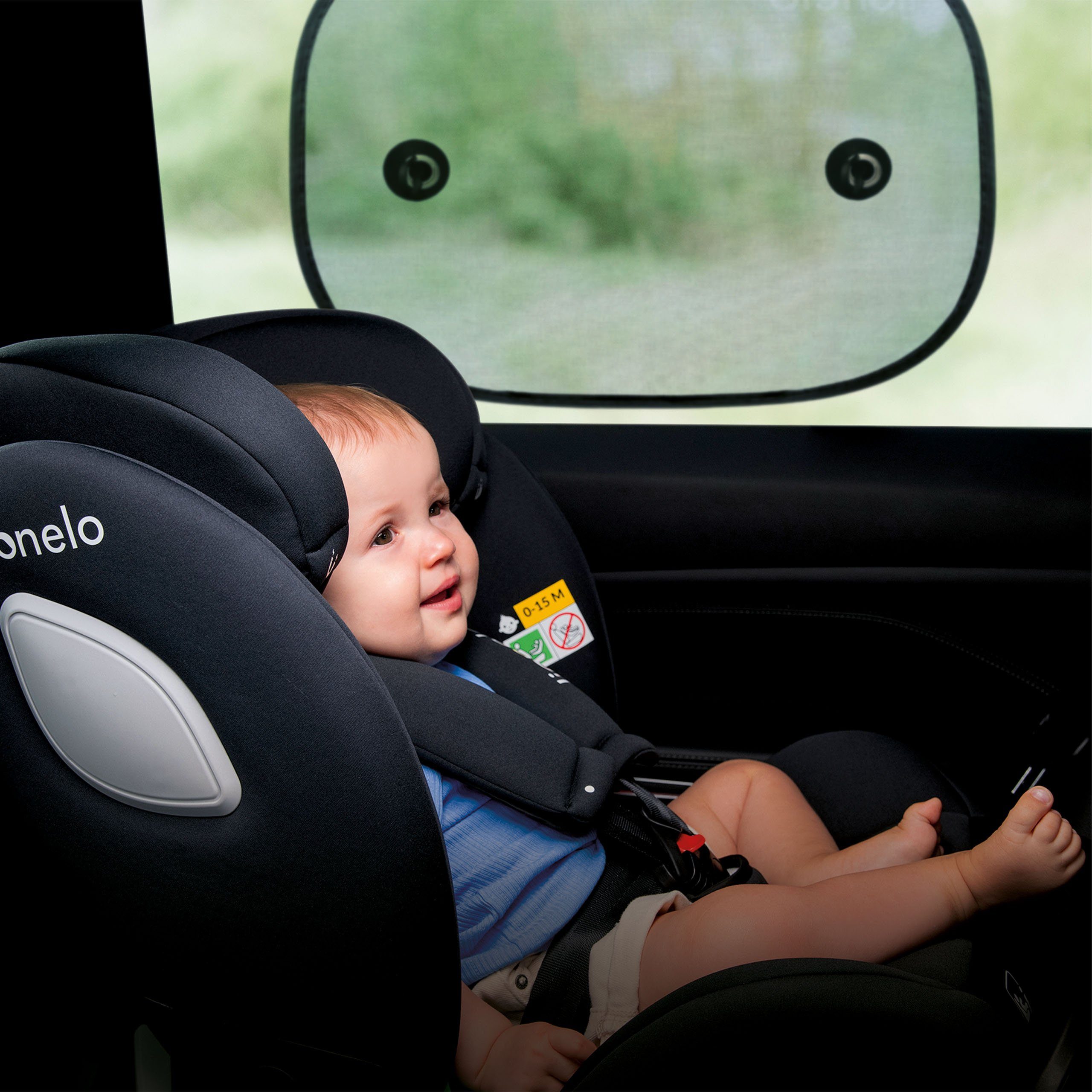 lionelo Autosonnenschutz SUNSHADE, universal für jedes Auto / UV-Schutz
