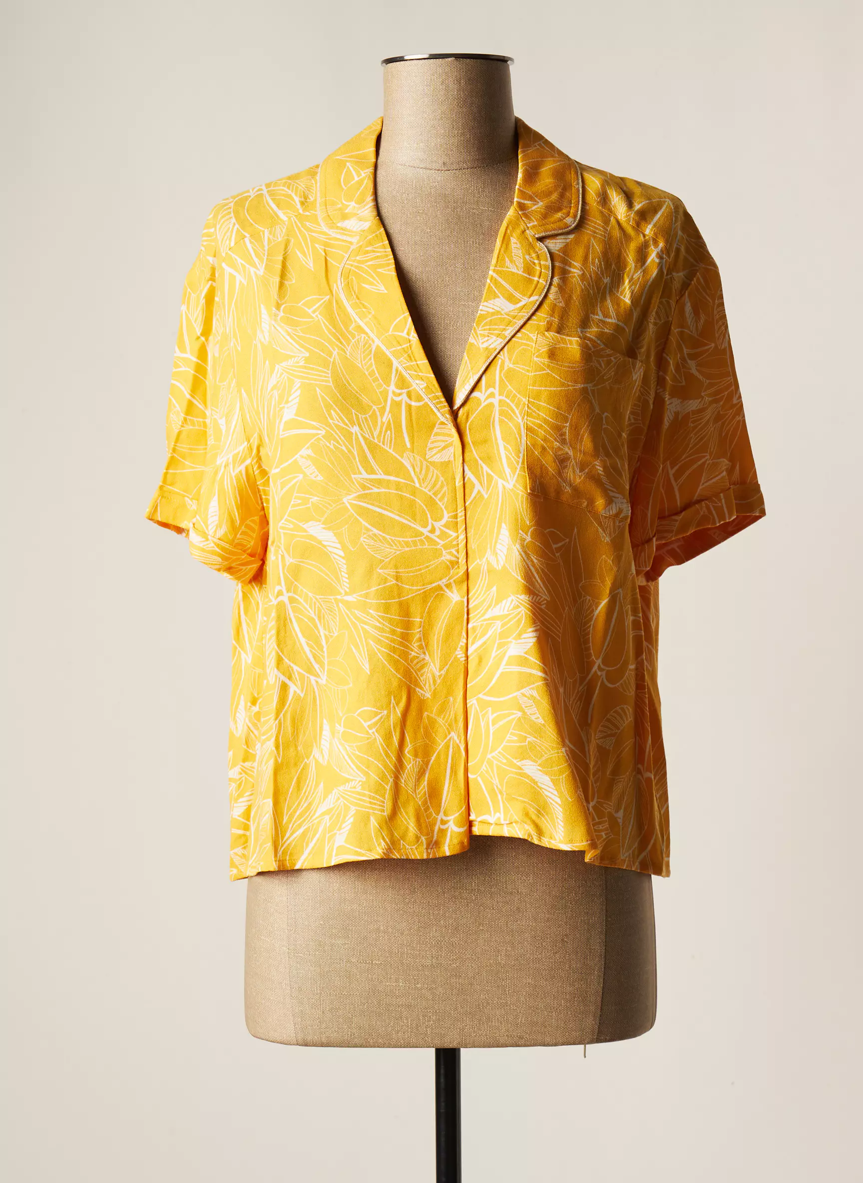 One Step Tops Femme couleur jaune