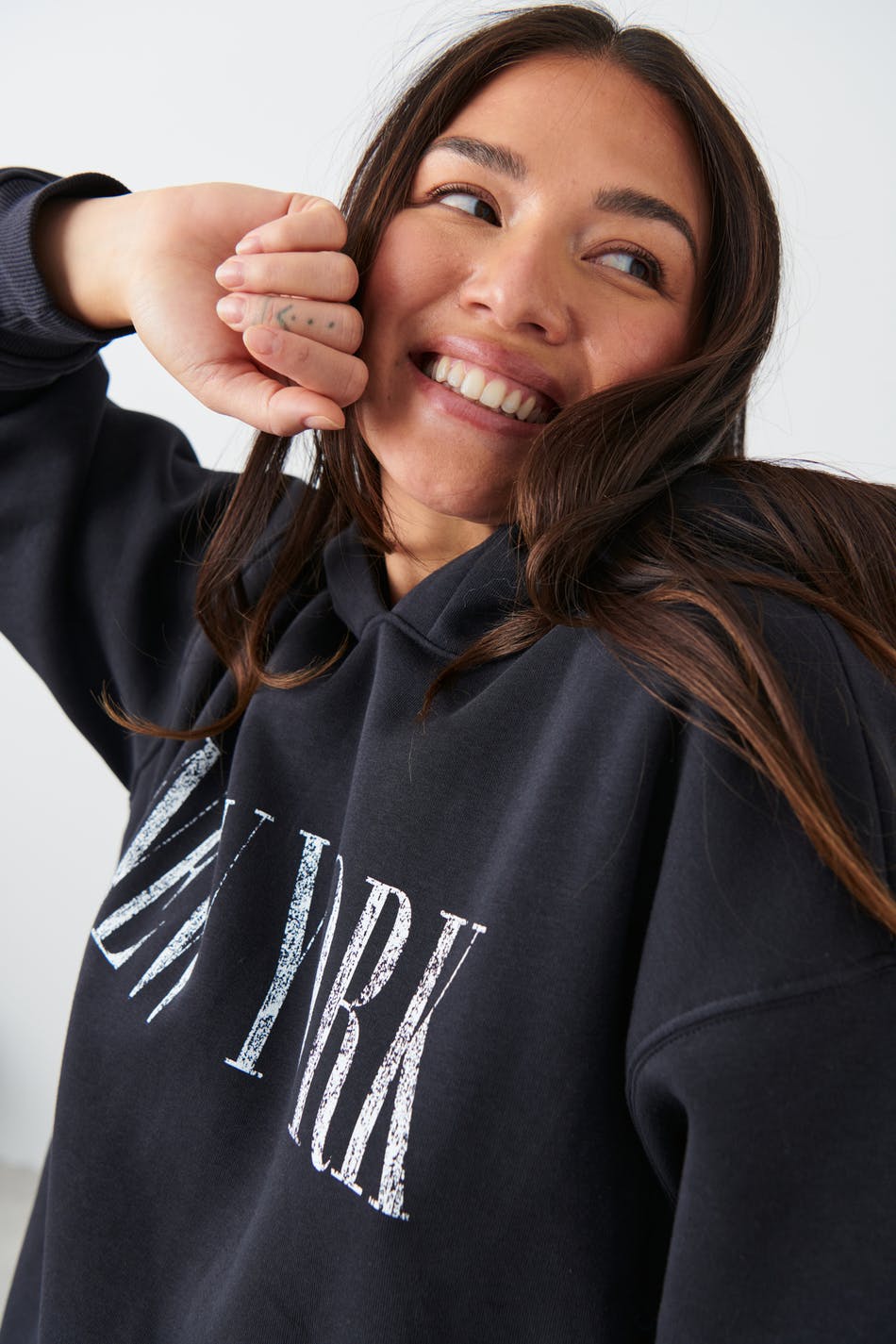 Printed hoodie
