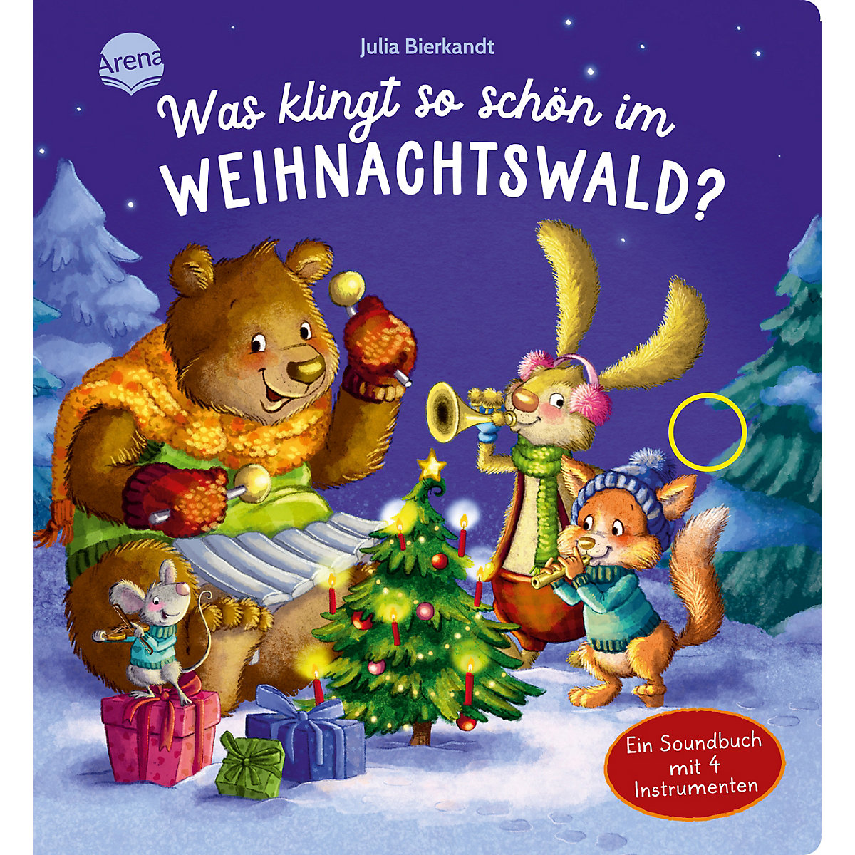 Was klingt so schön im Weihnachtswald (Soundbuch)