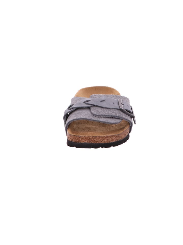Birkenstock Pantolette in grau günstig kaufen