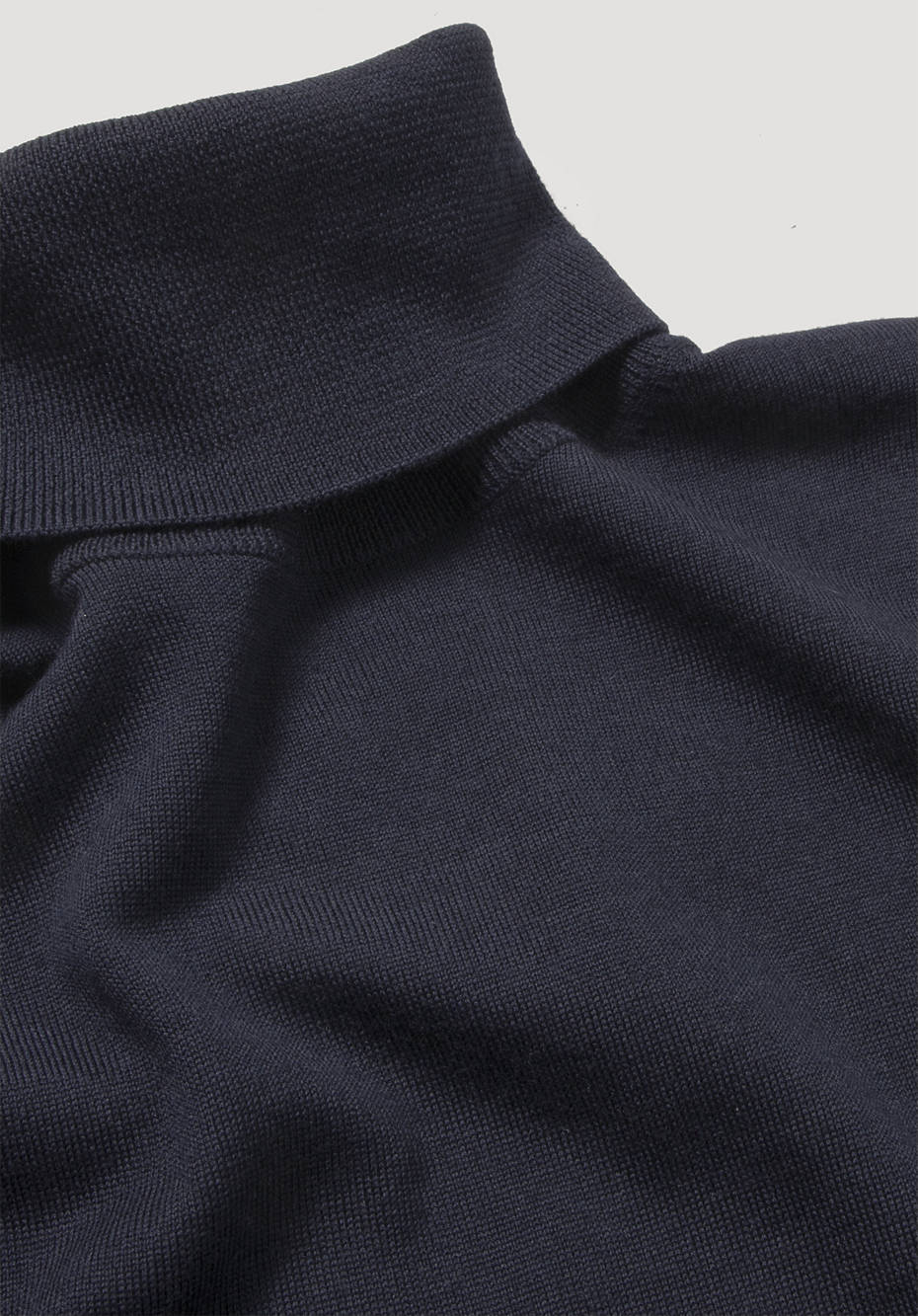 Rollkragenpullover aus reiner Bio-Merinowolle