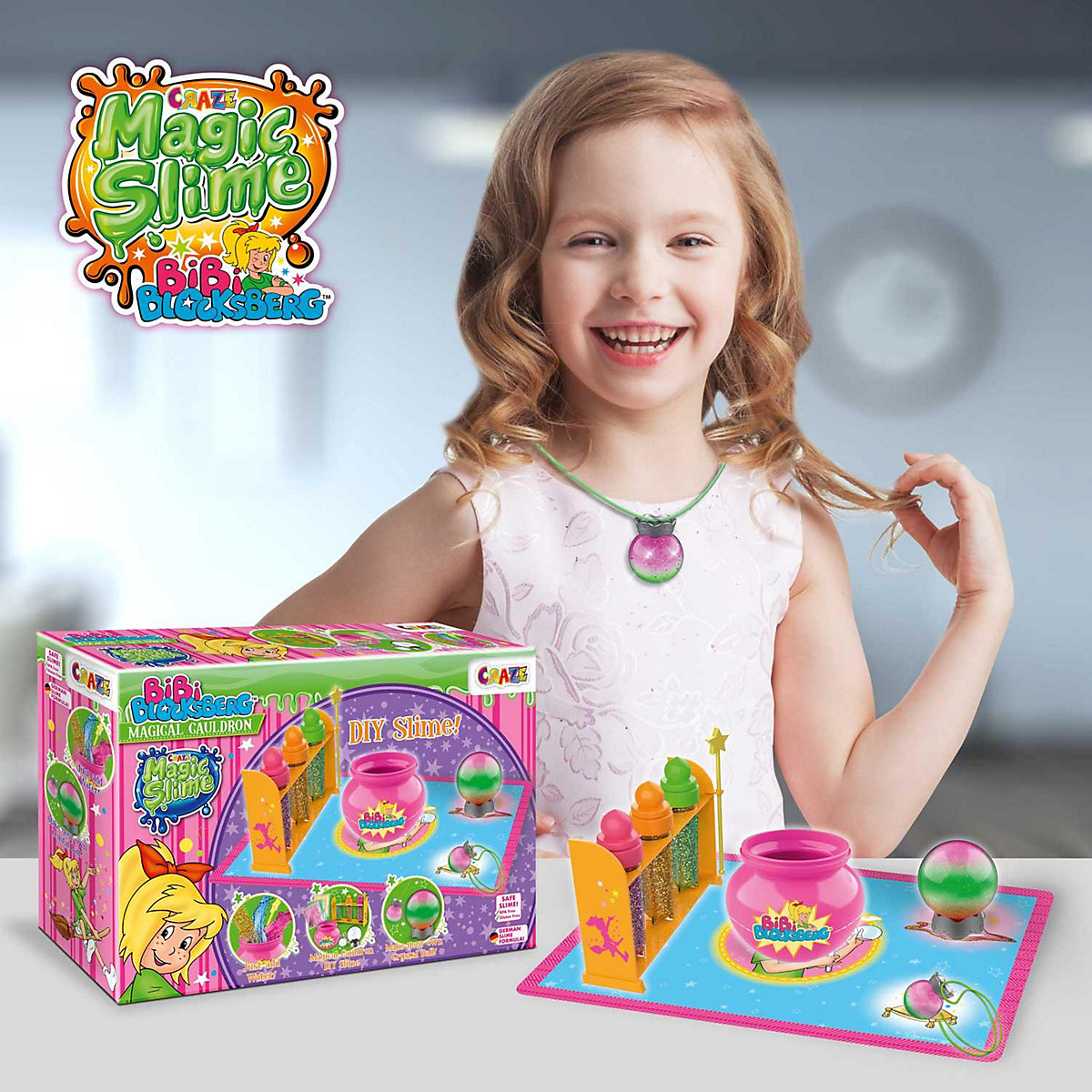 Magic Slime Magical Cauldron Diy Bibi