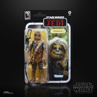 Star Wars Episode VI 40th Anniversary Black Series Actionfigur: Chewbacca