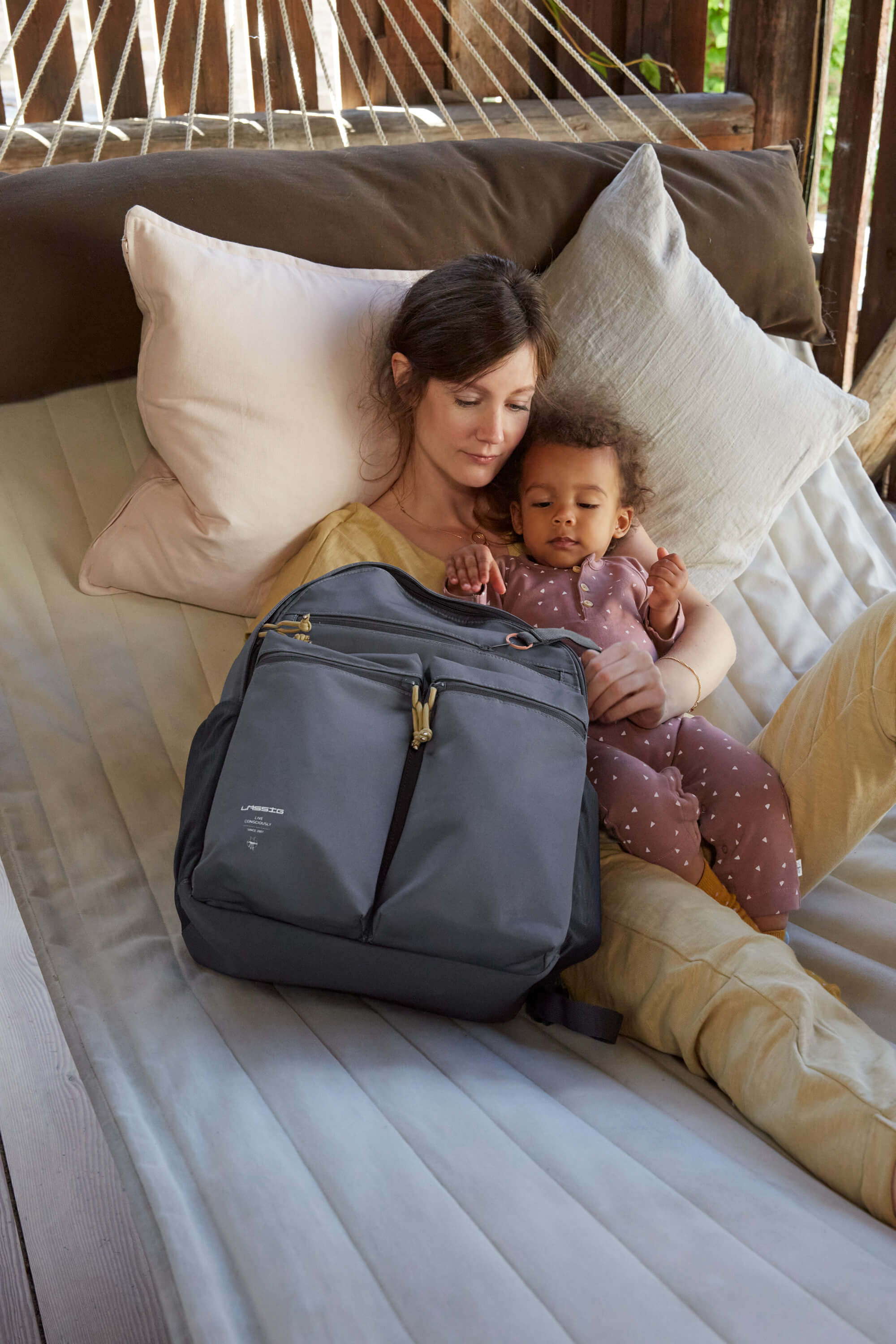 Wickelrucksack - Urban Backpack, Anthracite