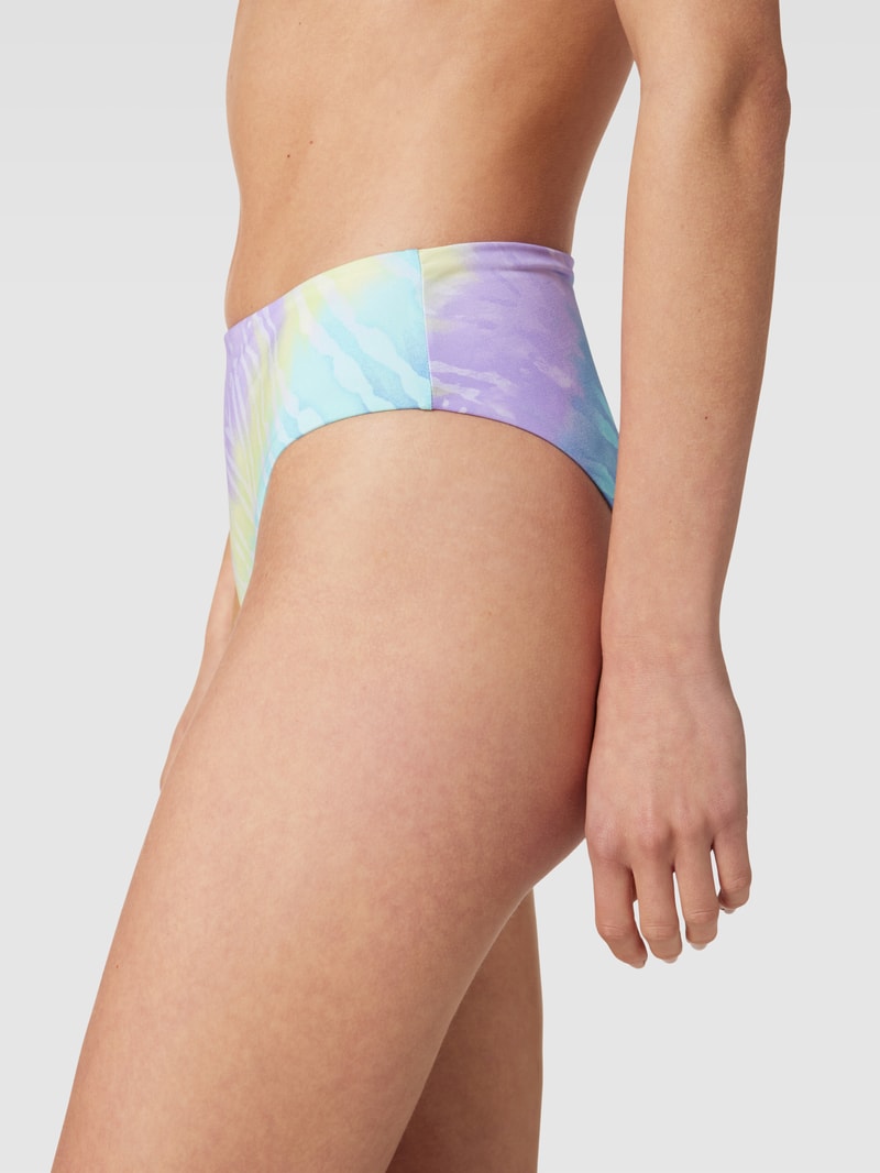Bikini-Set mit Label-Details Modell 'HYPERFREAK' in flieder