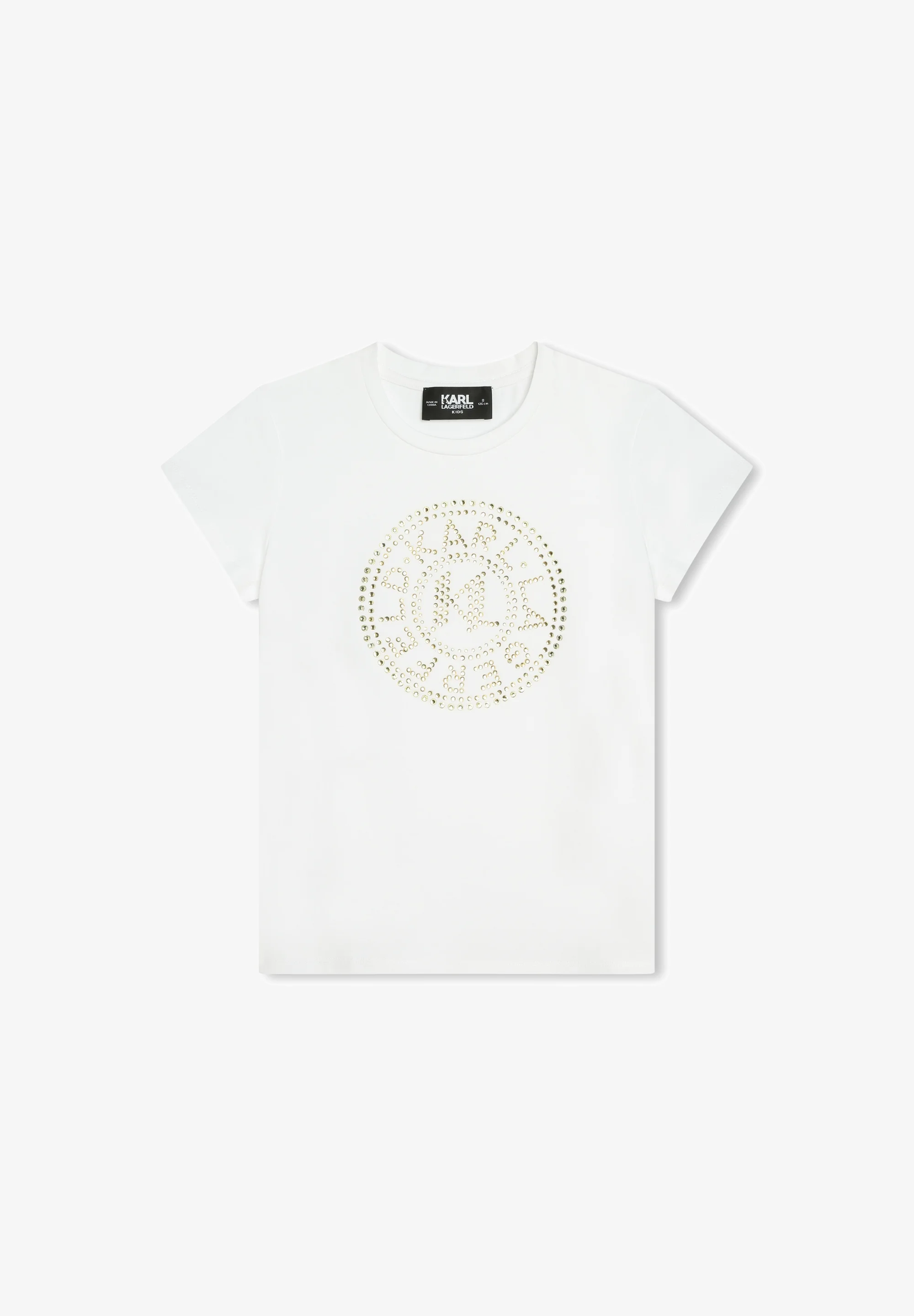 Camiseta infantil con estampado de KARL LAGERFELD
