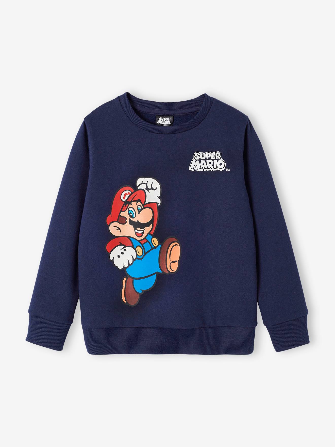 Super Mario Kinder Sweatshirt SUPER MARIO - marine