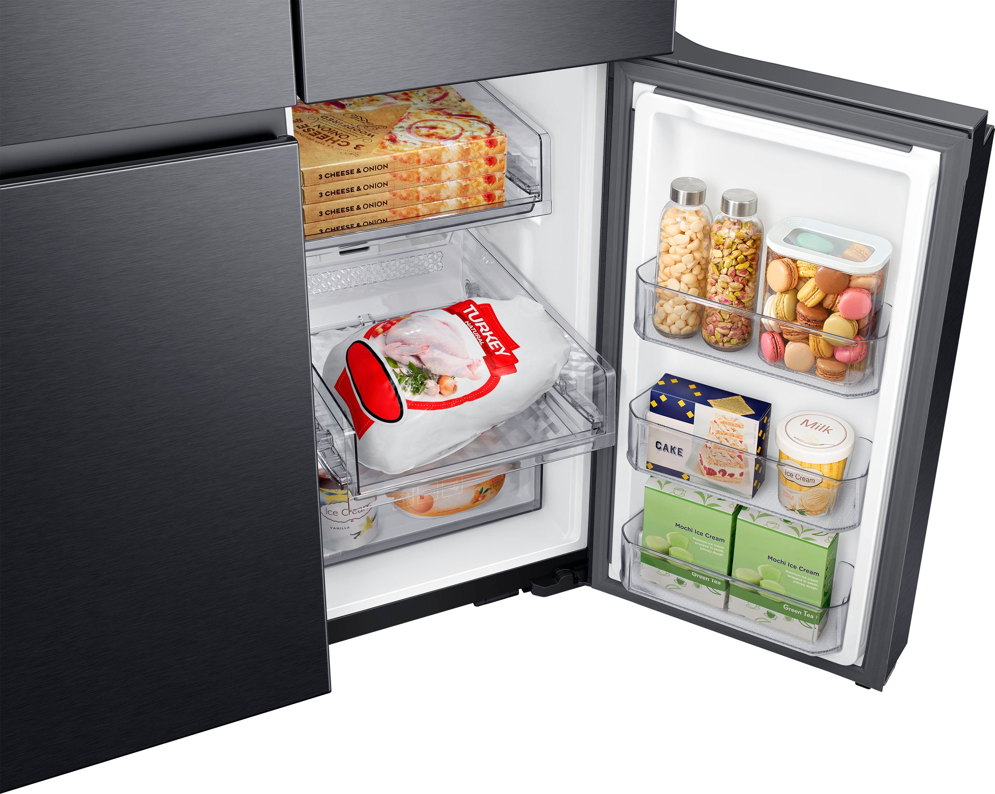 Samsung Multi Door RF65A967EB1/EG, 182,5 cm hoch, 91,2 cm breit